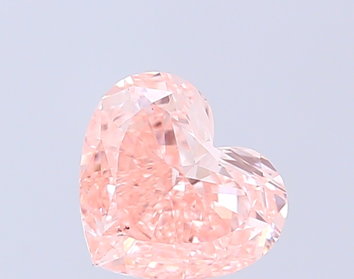 0.96 ct Heart Fancy Intense Pink Lab-Grown Diamond