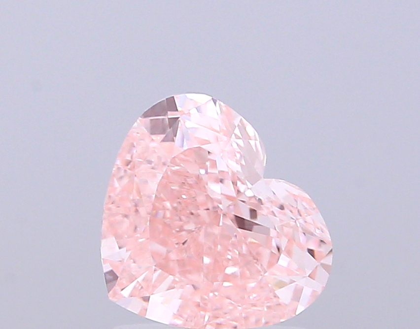 2.02 ct Heart Fancy Vivid Pink Lab-Grown Diamond