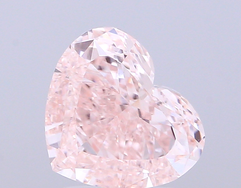 3.01 ct Heart Fancy Intense Pink Lab-Grown Diamond