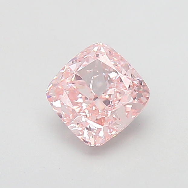 1.31 ct Pink (Intense) VS1 Square Cushion lab-grown diamond