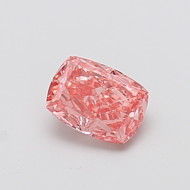 1.06 ct Pink (Intense) VS1 Cushion lab-grown diamond