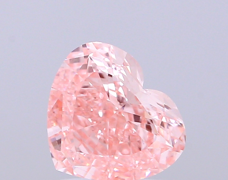 1.94 ct Heart Fancy Vivid Pink Lab-Grown Diamond