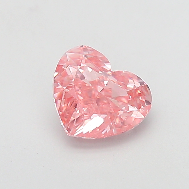1.44 ct Pink (Vivid) VS1 Heart Modified lab-grown diamond