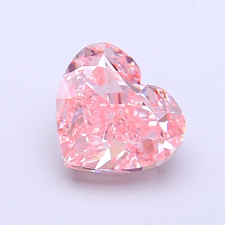 1.99 ct Pink (Vivid) VS1 Heart Modified lab-grown diamond