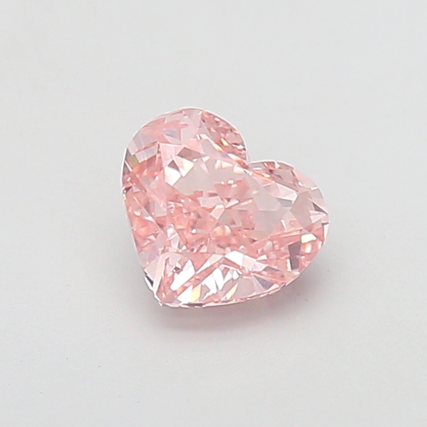 1.04 ct Pink (Intense) VS1 Heart Modified lab-grown diamond