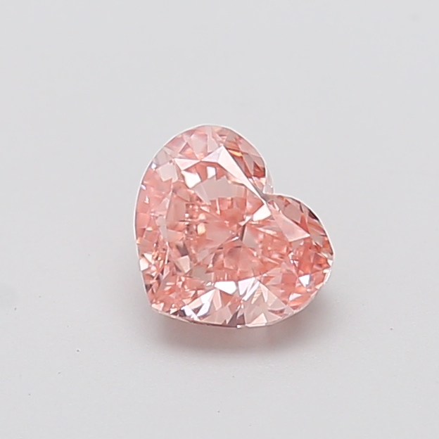 1.08 ct Pink (Intense) VS1 Heart Modified lab-grown diamond