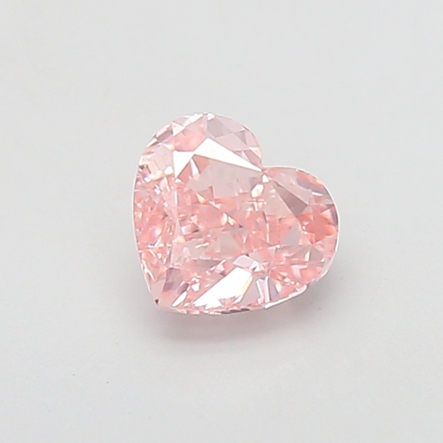 1.09 ct Pink (Intense) VS1 Heart Modified lab-grown diamond