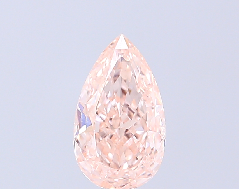 0.85 ct Pear Fancy Intense Pink Lab-Grown Diamond