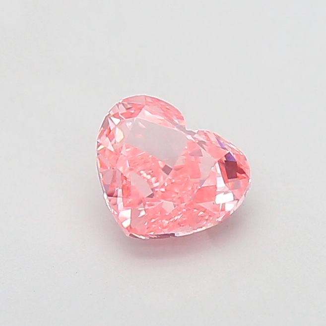 1.16 ct Pink (Vivid) VS1 Heart Modified lab-grown diamond