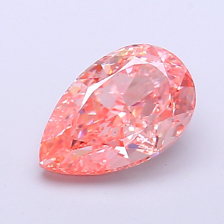 2.05 ct Pink (Vivid) VS1 Pear Modified lab-grown diamond