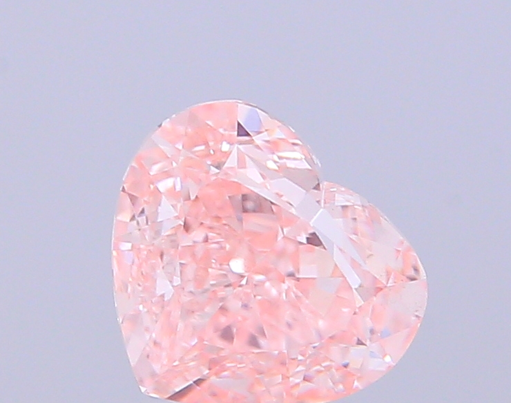1.89 ct Pink (Intense) VVS2 Heart Modified lab-grown diamond