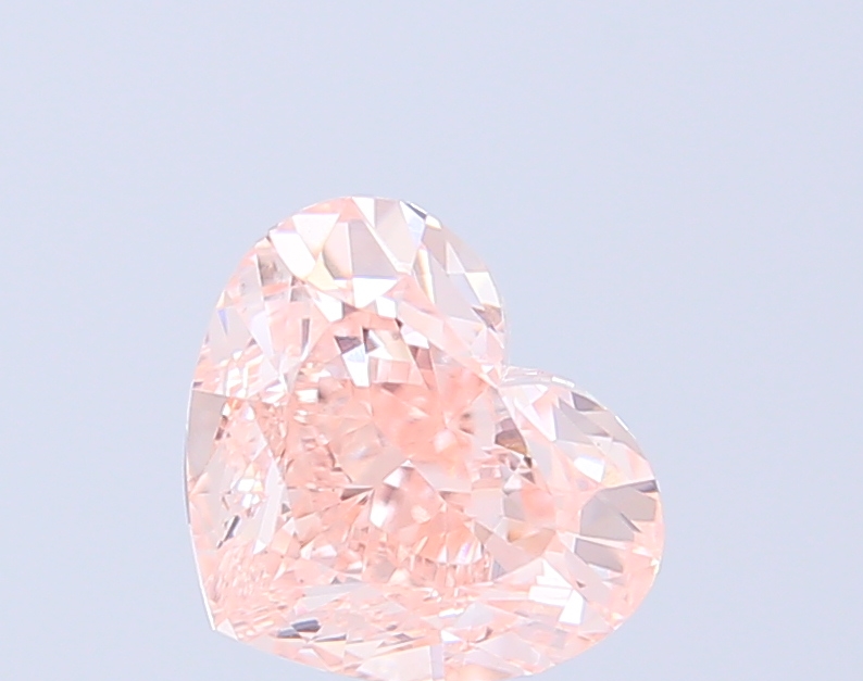 2.51 ct Pink (Fancy) VS1 Heart Modified lab-grown diamond
