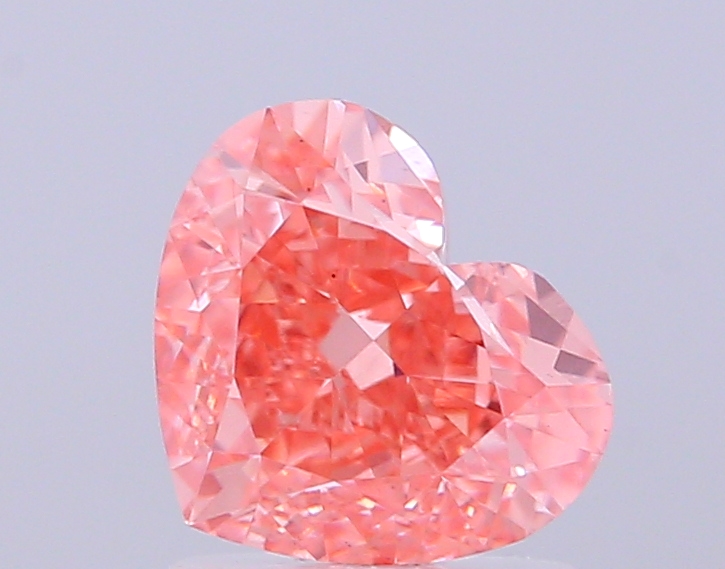 2.06 ct Pink (Vivid) VS2 Heart Modified lab-grown diamond