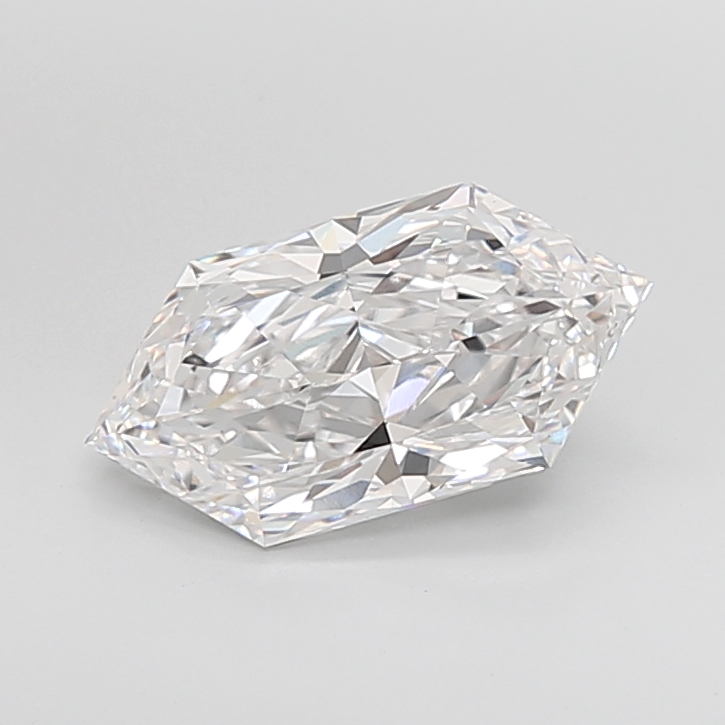 3.73 carat Hexagon Brilliant lab grown diamond, E VVS2, IGI certified