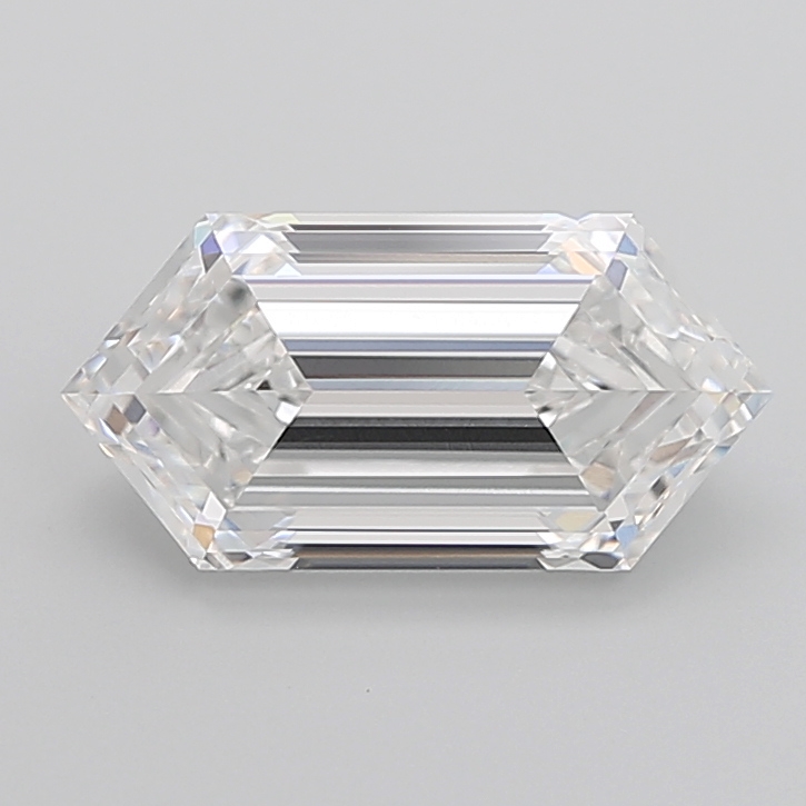 4.31 carat Hexagon diamond