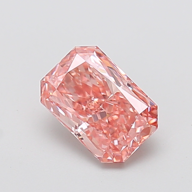 1.53 ct Pink (Vivid) VS1 Radiant lab-grown diamond