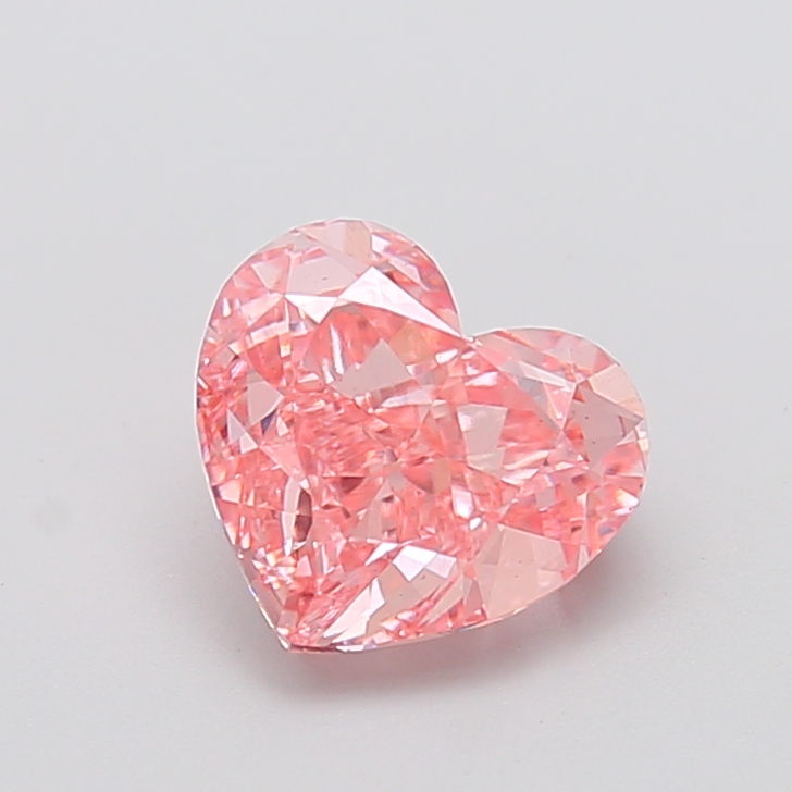 2.72 ct Pink (Vivid) VS1 Heart Modified lab-grown diamond