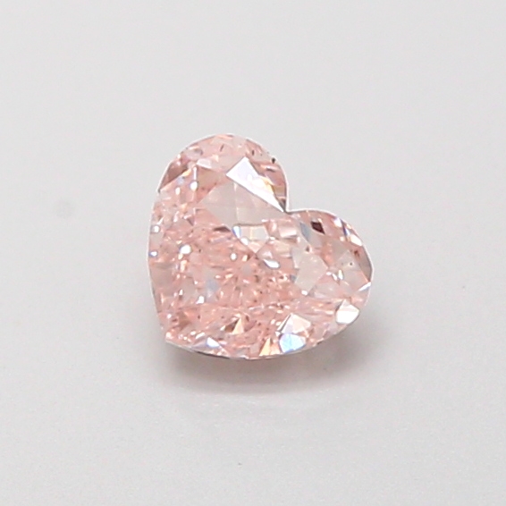 0.41 ct Pink (Intense) VS2 Heart Modified lab-grown diamond
