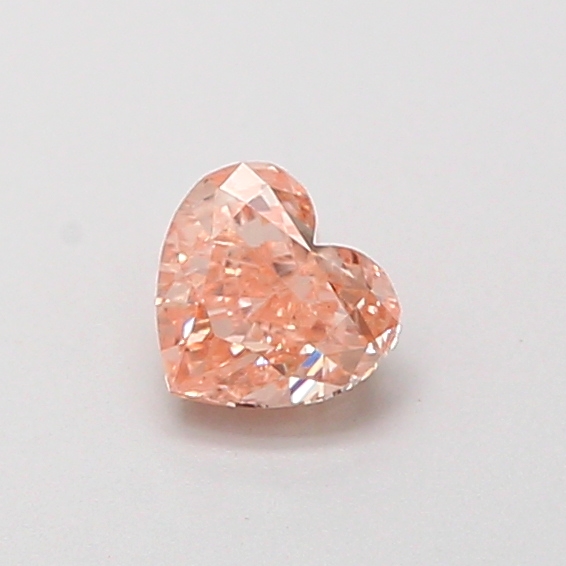 0.42 ct Pink (Intense) VS2 Heart Modified lab-grown diamond