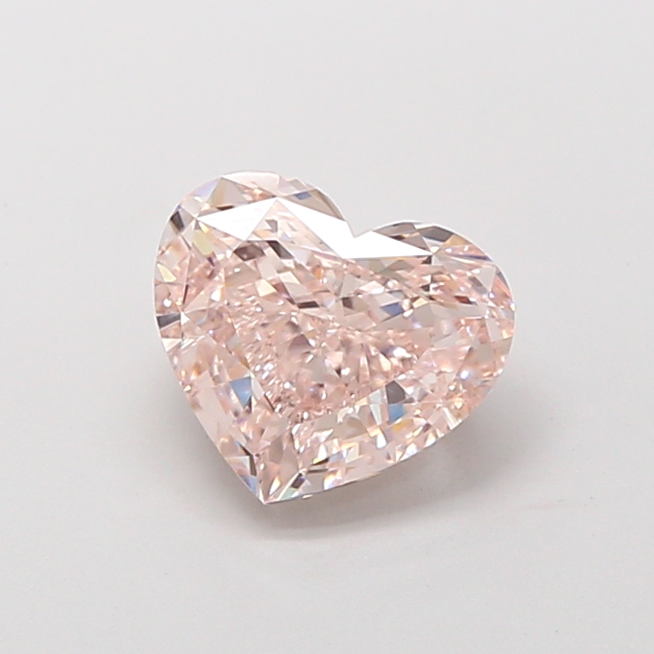 3.07 ct Heart Fancy Light Pink Lab-Grown Diamond