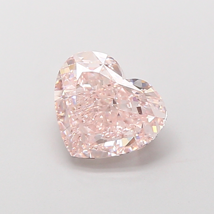 3.01 ct Heart Fancy Intense Pink Lab-Grown Diamond