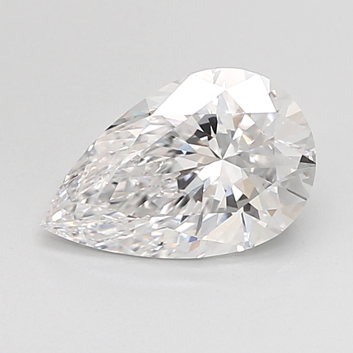 1.28 carat Pear lab grown diamond, D VS2, IGI certified