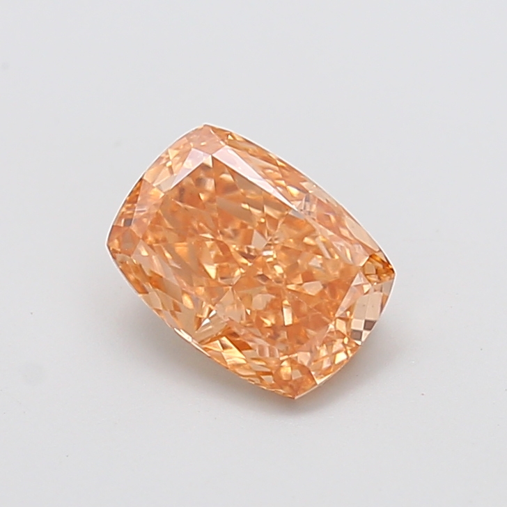1.78 ct Brown (Fancy) VS1 Cushion lab-grown diamond