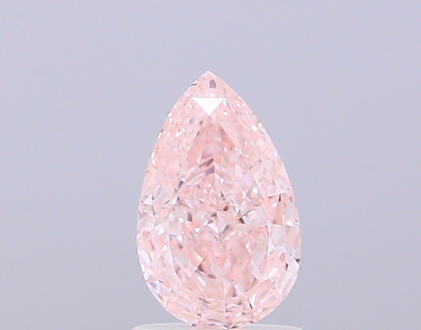1.01 ct Pear, Fancy Intense Pink VS1 IGI CVD