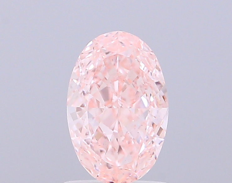 1.00 ct Oval, Fancy Vivid Pink VS2 IGI CVD