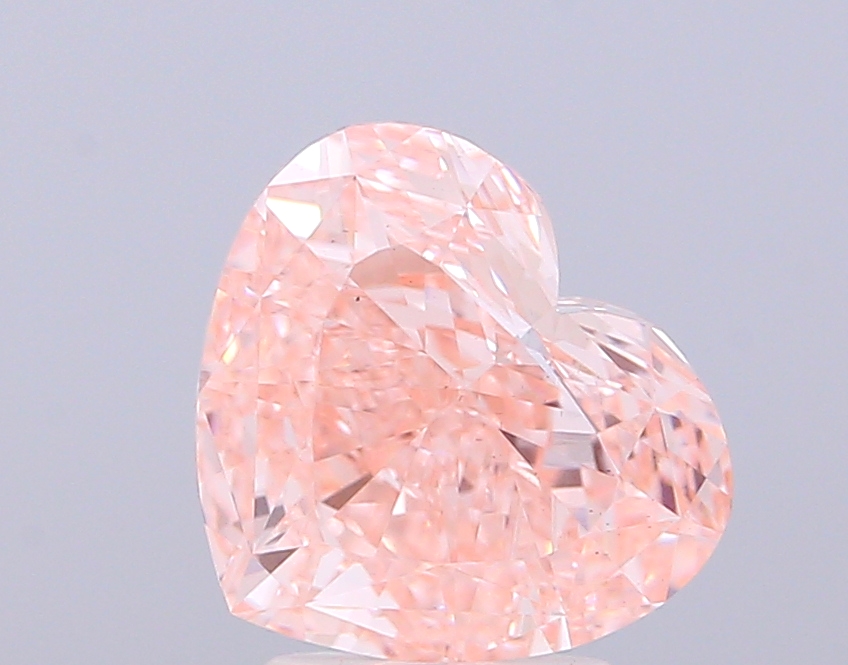 3.00 ct Heart, Fancy Intense Pink VS1 IGI CVD
