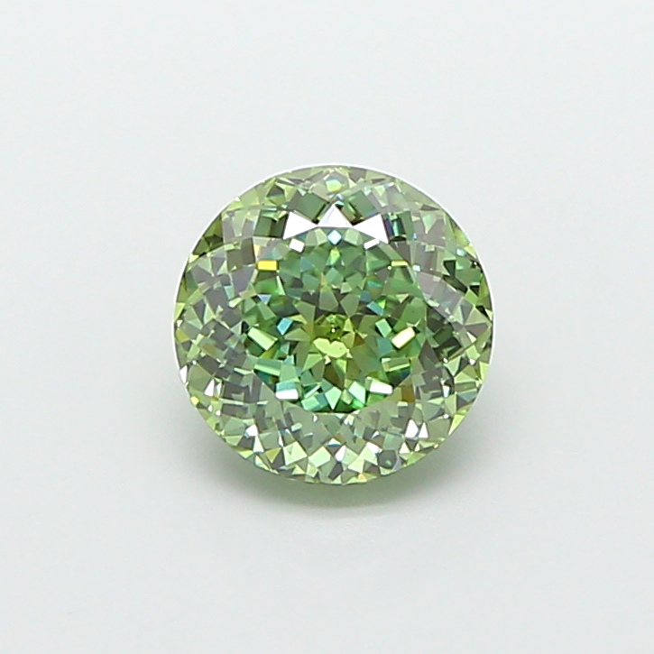 2.08 ct Portuguese lab grown diamond Fancy Vivid Green VS1