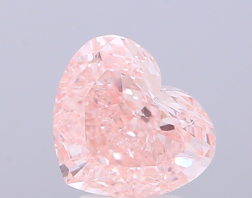3.03 ct Heart, Fancy Intense Pink VS1 IGI CVD