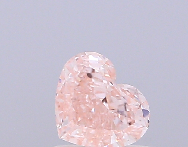 0.61 ct Heart, Fancy Intense Pink VS1 CVD