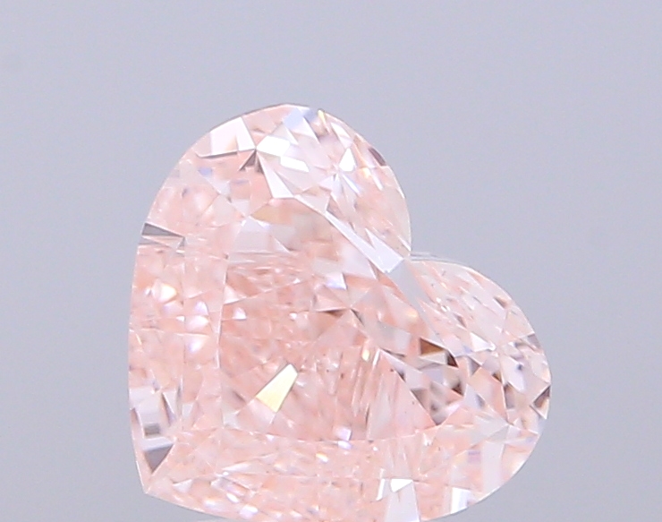 2.02 ct Heart, Fancy Intense Pink VS1 IGI CVD