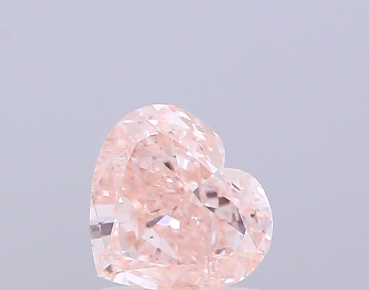 1.00 ct Heart, Light Pinkish Brown VS1 IGI CVD