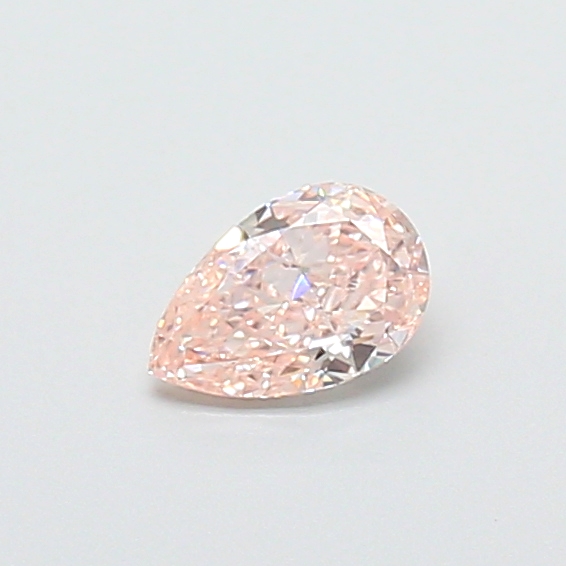 1.00 ct Pear Fancy Vivid Pink Lab-Grown Diamond