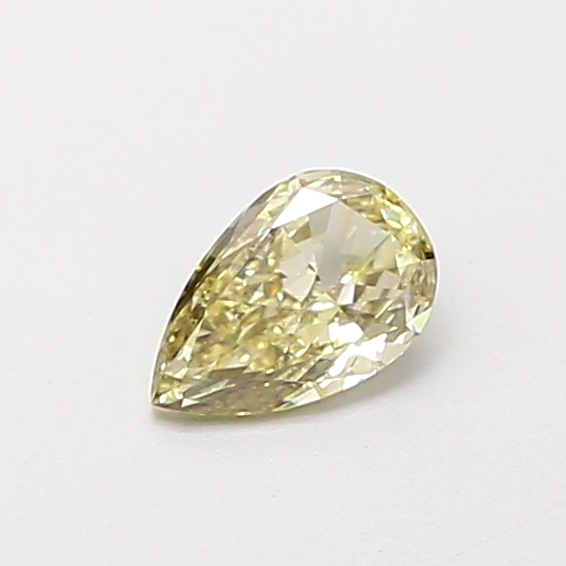 0.33 ct Pear Fancy Vivid Brown Lab-Grown Diamond