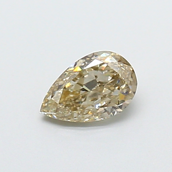 0.45 ct Pear Fancy Vivid Brown Lab-Grown Diamond