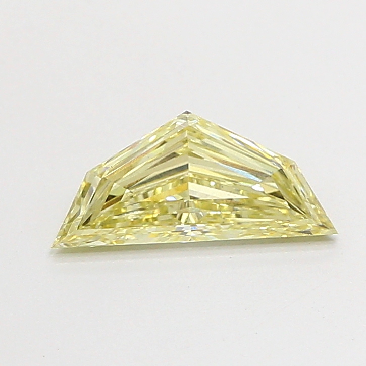 0.78 ct Cadillac Fancy Vivid Yellow Lab-Grown Diamond