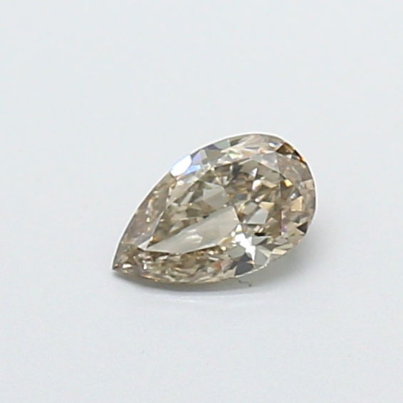 0.29 ct Pear Fancy Vivid Brown Lab-Grown Diamond