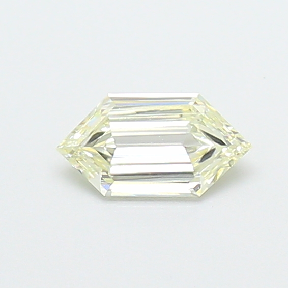 0.36 ct Hexagonal Fancy Vivid Yellow Lab-Grown Diamond