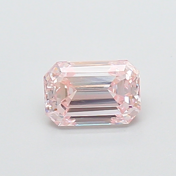 0.59 ct Emerald Fancy Vivid Pink Lab-Grown Diamond