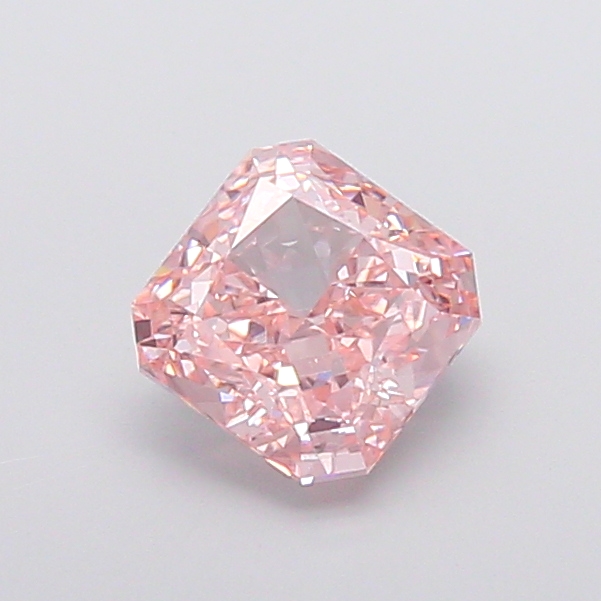 1.88 ct Pink (Intense) VS1 Square Radiant lab-grown diamond