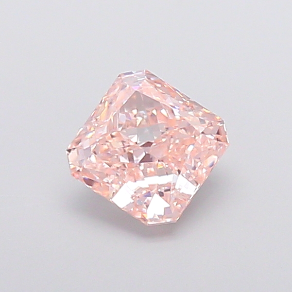 1.48 ct Pink (Fancy) VS1 Square Radiant lab-grown diamond