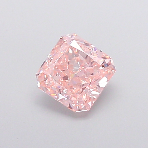 1.48 ct Pink (Intense) VS1 Square Radiant lab-grown diamond