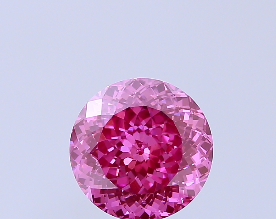 2.49 ct Portuguese Fancy Vivid Pink Lab-Grown Diamond