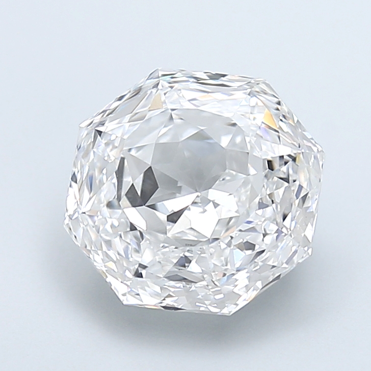 5.55 ct Octagonal lab grown diamond D VVS2