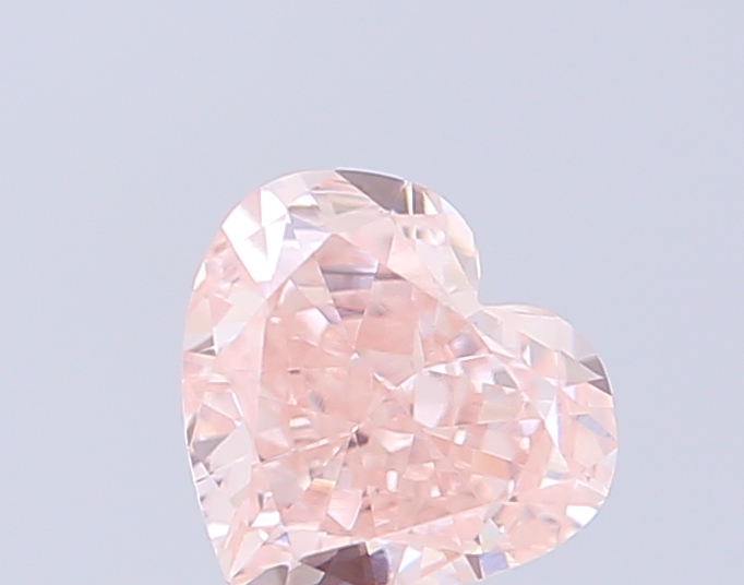 0.32 ct Heart, Fancy Intense Pink VS1 CVD