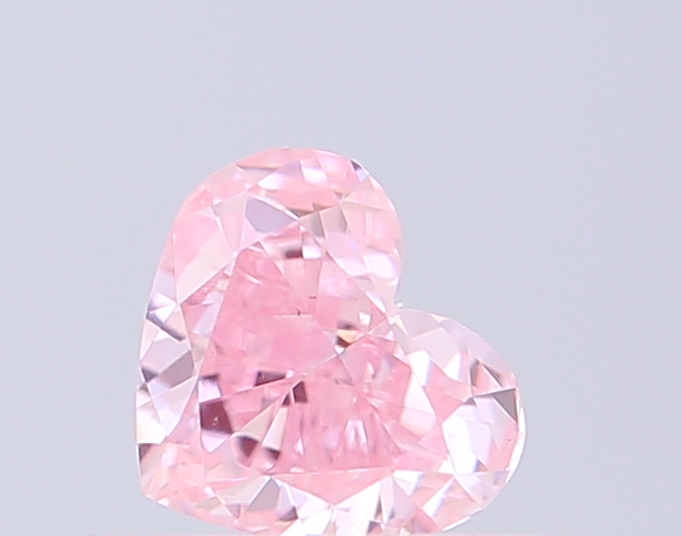 0.29 ct Heart, Fancy Intense Pink VS1 CVD