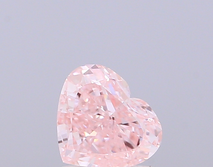 1.00 ct Heart, Fancy Intense Pink VVS2 IGI CVD